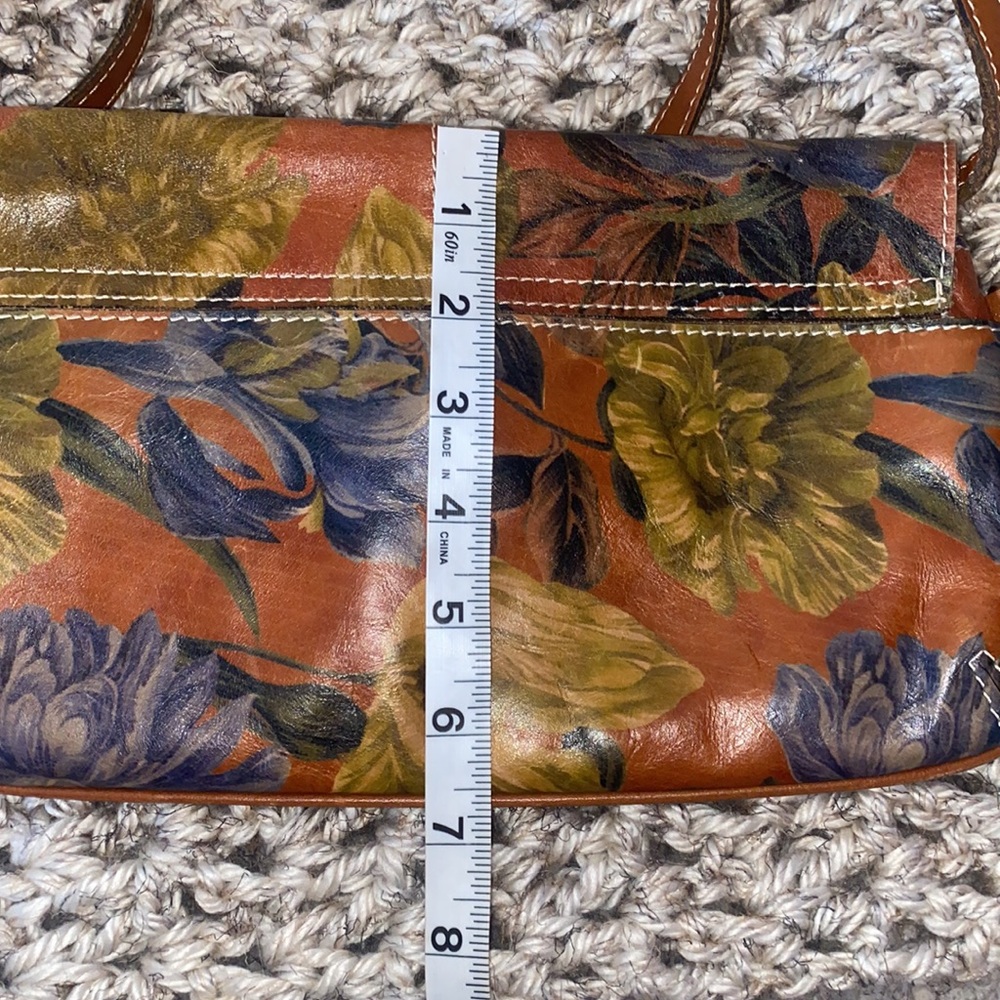 Patricia Nash Floral Leather Crossbody bag - Picture 14 of 14